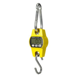 Perel Balance à grue, numérique 300 g à 300 kg, extinction automatique, fonction maintien de l'affichage, fonction tare, écran lcd