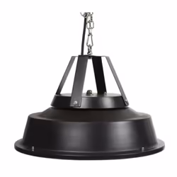 Perel Chauffage de terrasse suspendu, 1500 W, carbone, à suspendre, avec chaîne de suspension, 1 niveau de chauffe, protectio ...