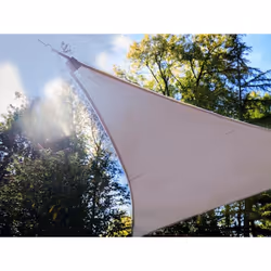 Perel GSST36MLEDSP Voile d'ombrage Triangle Taupe