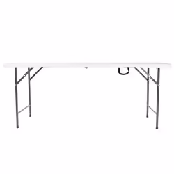 Perel FP183 table de jardin Blanc Forme rectangulaire