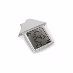 thermomètre de fenêtre transparent avec indications min/max