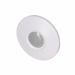 Perel EMS100, Capteur infrarouge passif (PIR), Avec fil, 6 m, Plafond/mur, Intérieure, Blanc
