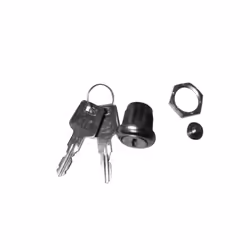 Perel BG58000/SP1, Serrure de boîte aux lettres, Gris, 18,5 mm, 23 mm, 46 g