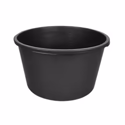 Toolland BBT90TR, Auge de maçon, Rond, Polyéthylène, Noir, 90 L, 645 mm