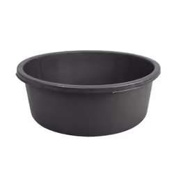 Toolland BBT45TR, Auge de maçon, Rond, Polyéthylène, Noir, 45 L, 595 mm