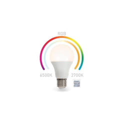 Velleman - ampoule rgb wifi smart - blanc froid & blanc chaud - E27 - A60 SMART1200