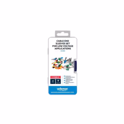 50 x embouts de câblage (vert) pour 6 mm² / AWG10 • 50 x embouts de câblage (gris) pour 4 mm² / AWG12 • 50 x embouts de câbla ...