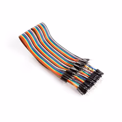 Whadda WPA413, Multicolore, Cuivre, PVC, Mâle/Mâle, 22/26, 30 cm
