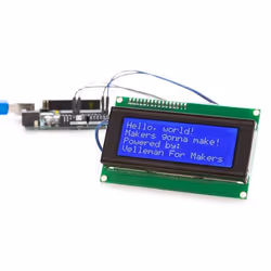Whadda WPI450, Kit shield LCD, Bleu, Vert, 98 mm, 60 mm, 24 mm