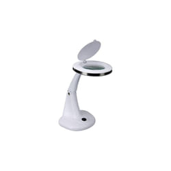 Lampe led avec loupe - 3 + 12 dioptries - 6 w - 30 leds - couleur white