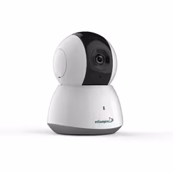 EtiamPro Caméra IP Mini, caméra de surveillance, wifi, pan/tilt, 2 MP, LEDs IR, vision nocturne 10 m, objectif fixe, technolo ...