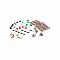 210 x résistance (47K, 4,7K, 100K, 10K, 1K, 1M, 100R) • 5 x LED rouge de 5 mm • 5 x LED verte de 5 mm • 5 x LED jaune de 5 mm ...