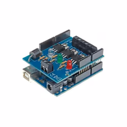 Modèle WPSH01 Pilotez 3 canaux de gradation avec Arduino UNO™ (1 x canal RVB ou 3 canaux séparés). Existe aussi en version ki ...