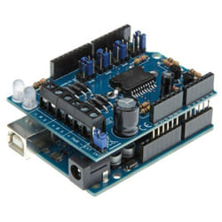 Shield moteur & puissance pour Arduino Uno®, 2 canaux, empilable - Whadda