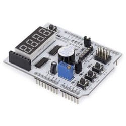 Carte dextension - Wbadda - WPSH209 - Multi-Function Shield - Noir - Pour Arduino