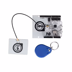Whadda WPSH211 accessoire pour carte de développent Contrôleur NFC/RFID blindé Noir, Blanc
