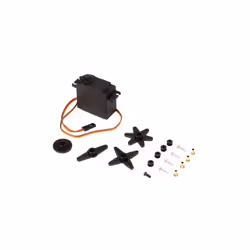 Le Whadda MG995 est un servomoteur à engrenage métallique haute vitesse. Compatible avec la plupart des récepteurs RC standar ...