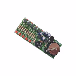 Ce kit dispose de 5 LED rouges réagissant à la musique et d'un microphone incorporé. La sensibilité est réglable via un poten ...