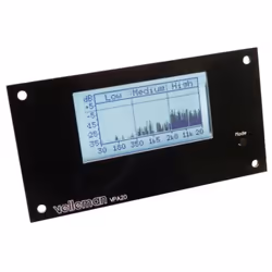 Whadda Kit de soudage, analyseur audio Avec ce petit kit de soudure compact, vous donnez à vos équipements audio auto-constru ...