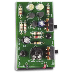 Velleman - stroboscope avec deux led blanches WSL147