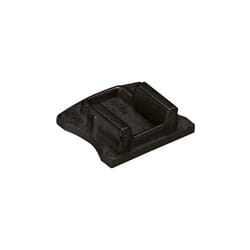 Velleman - capuchon en aluminium pour ruban led SL15 - sans trou de câble - noir EC-SL15B-H3