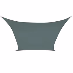 Perel GSS4430GG, Rectangulaire, Vert, Gris, Polyester, 160 g/m², Anneau en D, 12 m²