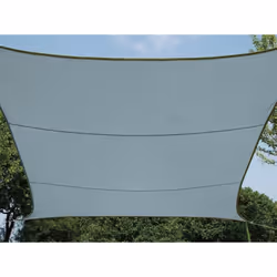 Perel GSS4500BG Voile d'ombrage Rectangulaire Gris clair