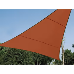 Perel GSS3360TR Voile d'ombrage Triangle Terre cuite