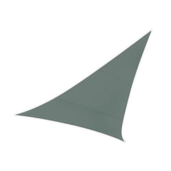Perel GSS3360GG Voile d'ombrage Triangle Vert, Gris