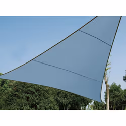 Perel GSS3500BG Voile d'ombrage Triangle Gris clair