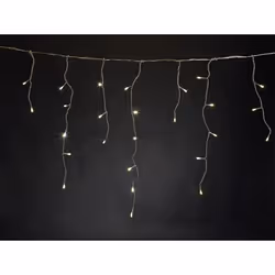 Rideau lumineux LED - VELLEMAN - RANA - 144 LED - Blanc chaud - Intérieur/Extérieur