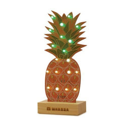 Whadda - Kit de soudage, carte de circuit imprimé xl, ananas, avec support, kit de construction stim éducatif et créatif