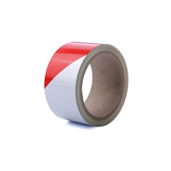 Perel PT-RF5X10RW adhésif réfléchissant Polyéthylène téréphthalate (PET) Rouge, Blanc