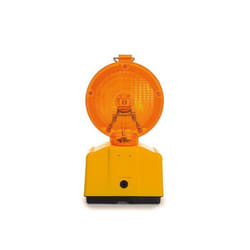 Perel Lampe de chantier LED orange pour une grande visibilité sur le chantier ou dans les zones dangereuses
