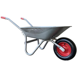 Toolland - Brouette de jardin 85 litres, brouette jardin roue, chariot de transport, brouette de transport à pneus, chantier, kit de montage,