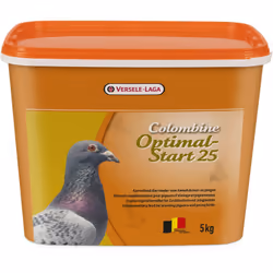 SupplEment protEique pour les pigeons et les pigeons reproducteurs. Colombine Optimal-Start 25 est une p‰te d'oeuf en poudre, ...