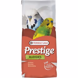 Versele-Laga Budgies 20kg, Graines, 20 kg, Perroquet, Vitamine A, Yellow millet 54%, red millet 16%, white millet 10%, canary ...