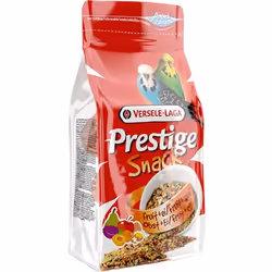 Versele-Laga Snack Perruches, 125 g, Vitamine A, Vitamine D3, Vitamine E, graines, céréales, produits de boulangerie, fruits ...