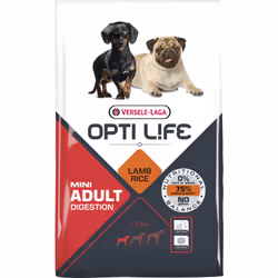 Versele-Laga Adult Digestion Mini, Adulte, Mini (5 - 10kg), 2,6 kg