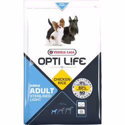 Versele-Laga Adult Sterilised/Light Mini 2.5kg, Adulte, Poulet, 2,5 kg