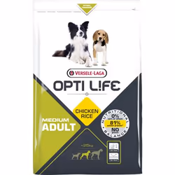 Versele-Laga Adult Medium, Adulte, Moyen (11 - 25kg), Poulet, 2,5 kg