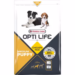 Versele-Laga Puppy Medium 2.5kg, Chiot, Poulet, 2,5 kg
