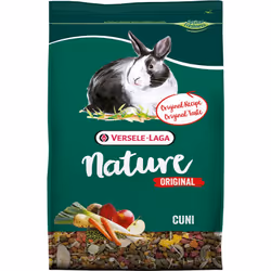 MElange variE en fibre pour les lapins (nains). Nature Original Cuni est un aliment complet personnalisE pour rEpondre aux be ...