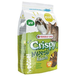 Nourriture pour rongeurs - Versele Laga - Crispy Muesli - 1kg - Mélange complet - Pour lapins et rongeurs