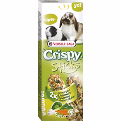 Versele-Laga 5410340620588, En-cas, 220 g, Cochon d'inde, Lapin, wheat, maize, oats, milo, sunflower seeds, safflower, breadc ...