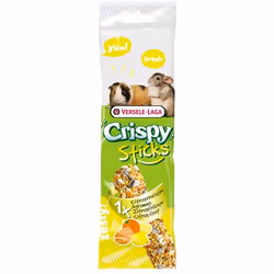 Versele-Laga Sticks Guinea Pigs-Chinchillas Citrus Fruit, En-cas, 110 g, Chinchilla, Cochon d'inde