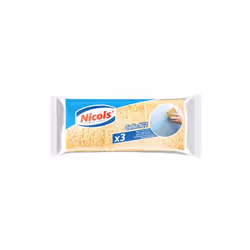 Eponge vegetale cello n2 x3 CARACTERISTIQUESOpérateur économique responsable : NICOLS France 2 allées des érables 59980 BERTR ...