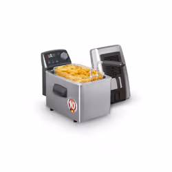 Fritel SF 4170, Friteuse, 3 L, 3 L, 4 personne(s), Unique, Noir, Argent