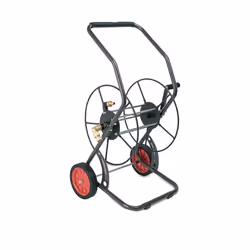 Dévidoir de tuyau sur roues - POLET - 730050 - Facile à transporter - Arrosage de jardin - Sans tuyau