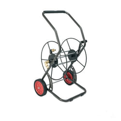Dévidoir de tuyau sur roues - POLET - 730050 - Facile à transporter - Arrosage de jardin - Sans tuyau